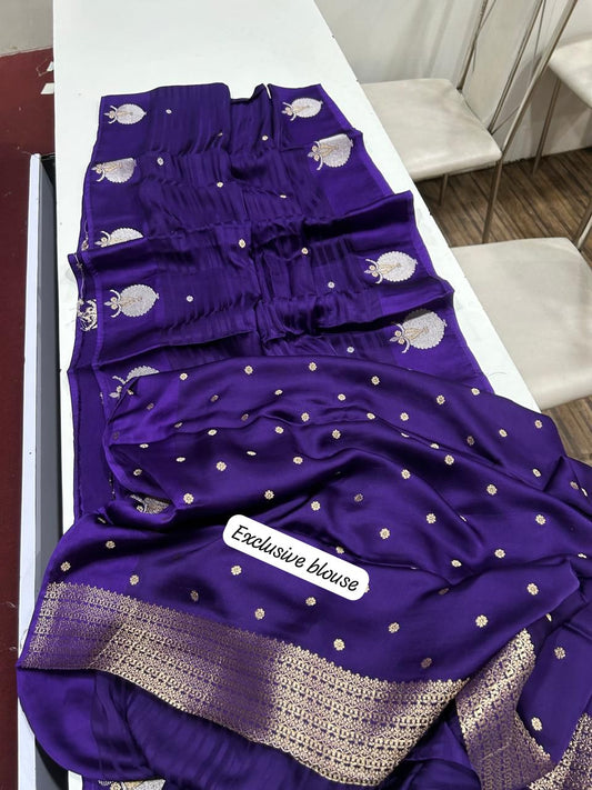 SOFT WOVEN MASHRU SILK SAREE