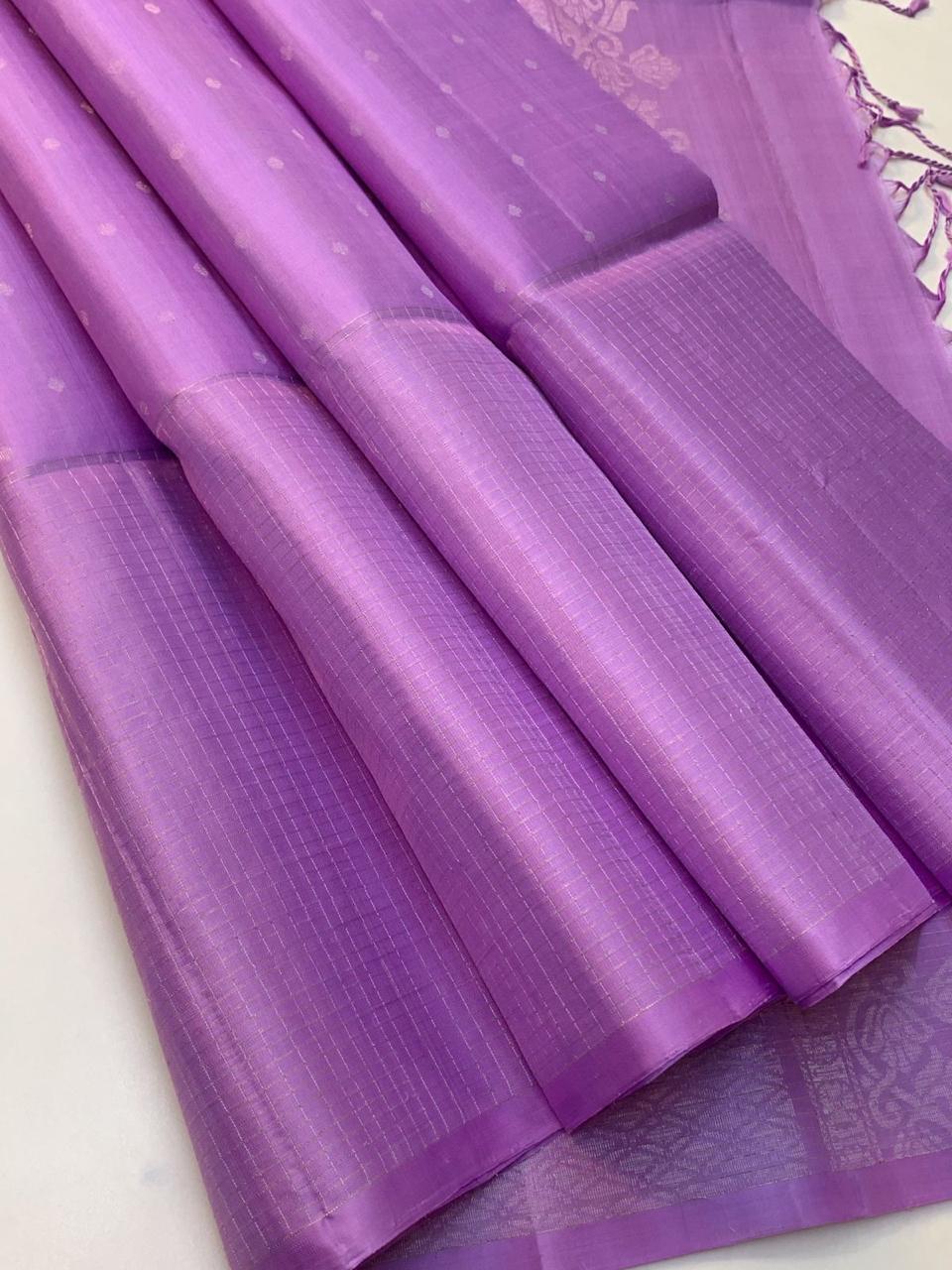 KANCHIPURAM JAQUARD BORDER SOFT SILK SAREES
