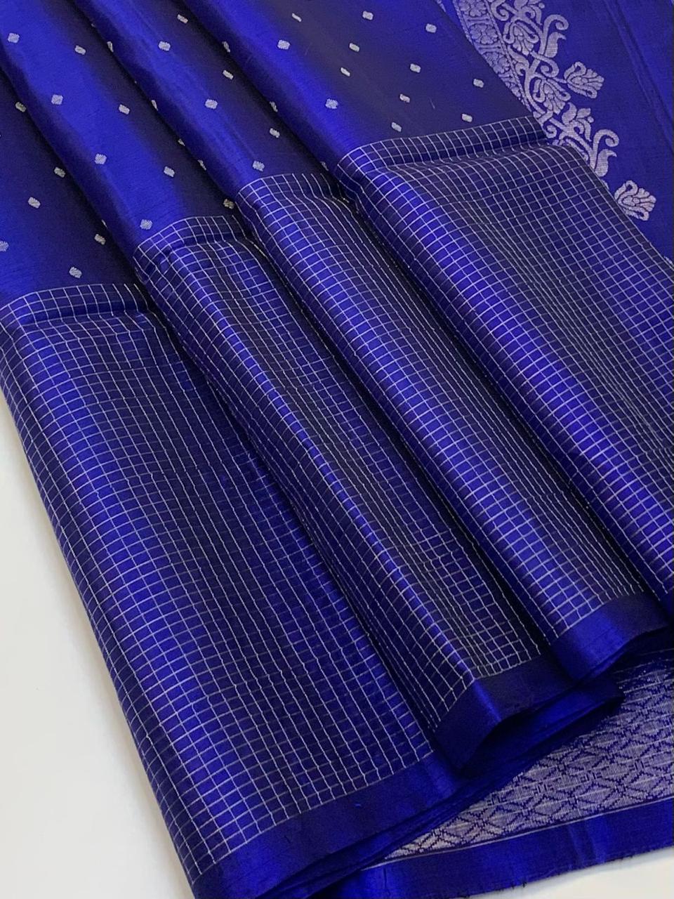 KANCHIPURAM JAQUARD BORDER SOFT SILK SAREES