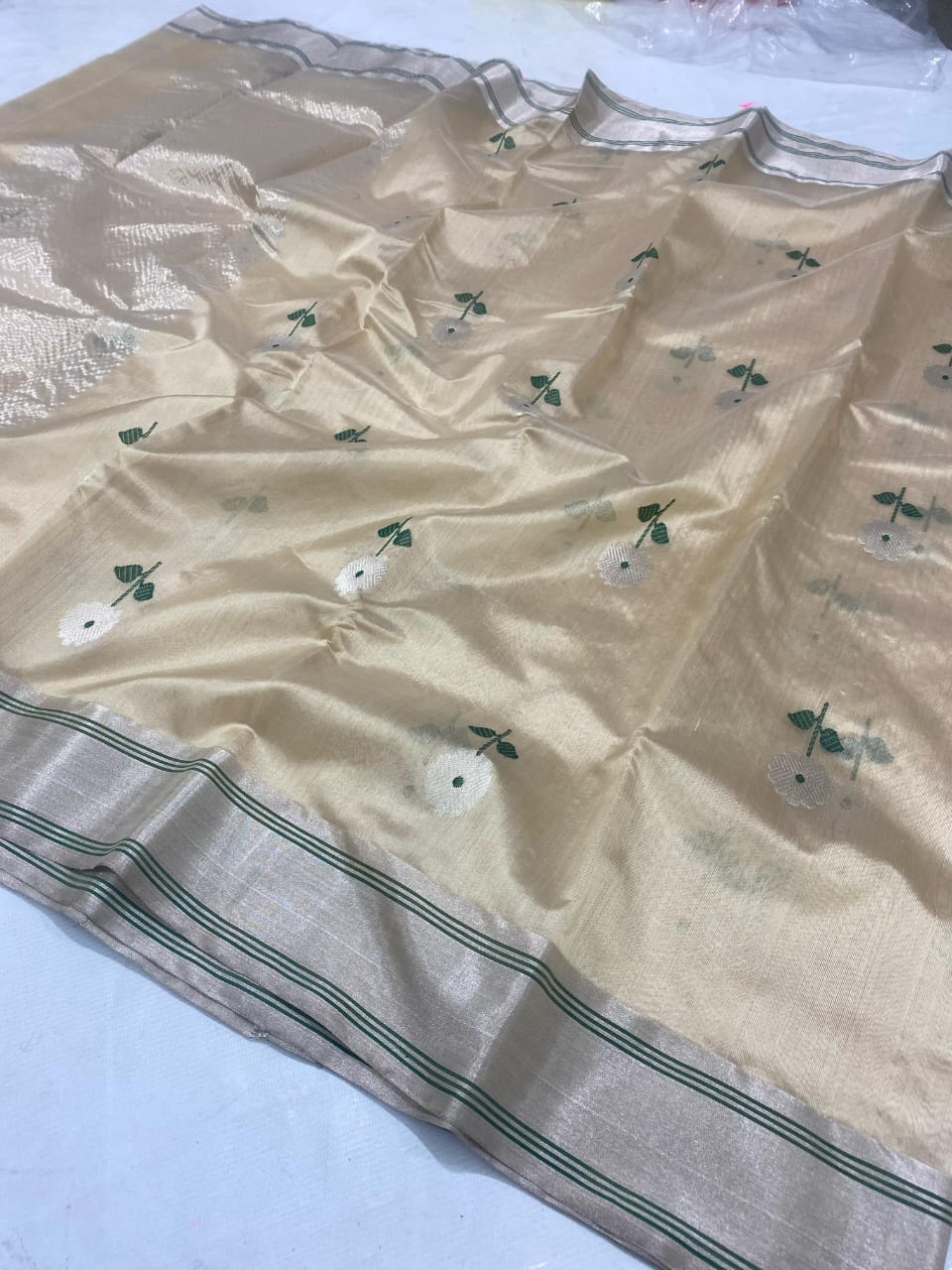 CHANDERI PATTU SILK SAREE