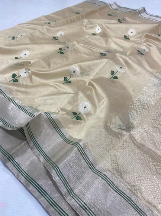 CHANDERI PATTU SILK SAREE