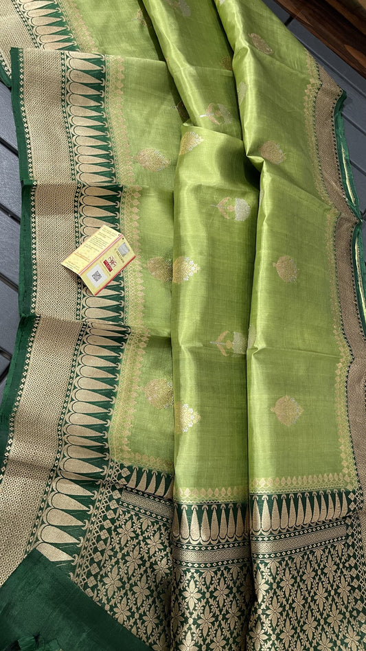 PURE HANDLOOM RAW MANGO SILK SAREES
