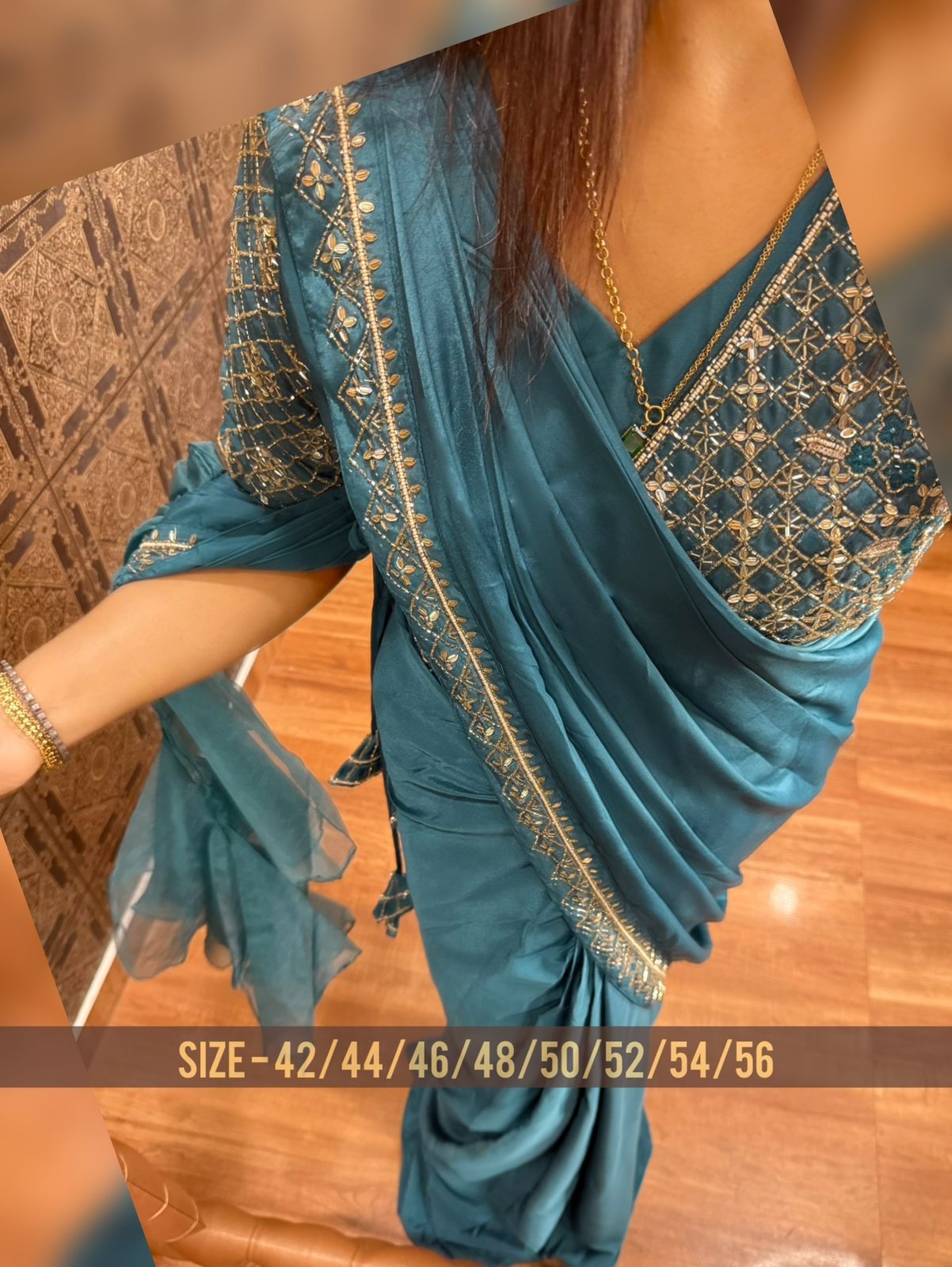 STYLISH READT TO WEAR SAREE