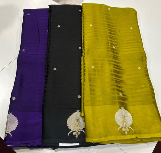 SOFT WOVEN MASHRU SILK SAREE