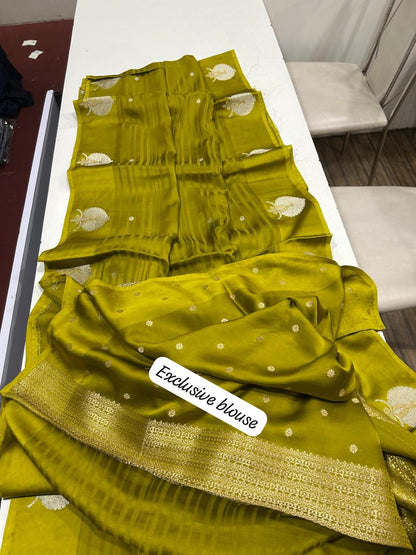SOFT WOVEN MASHRU SILK SAREE