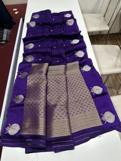 SOFT WOVEN MASHRU SILK SAREE