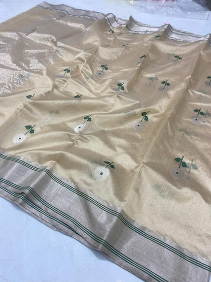 CHANDERI PATTU SILK SAREE