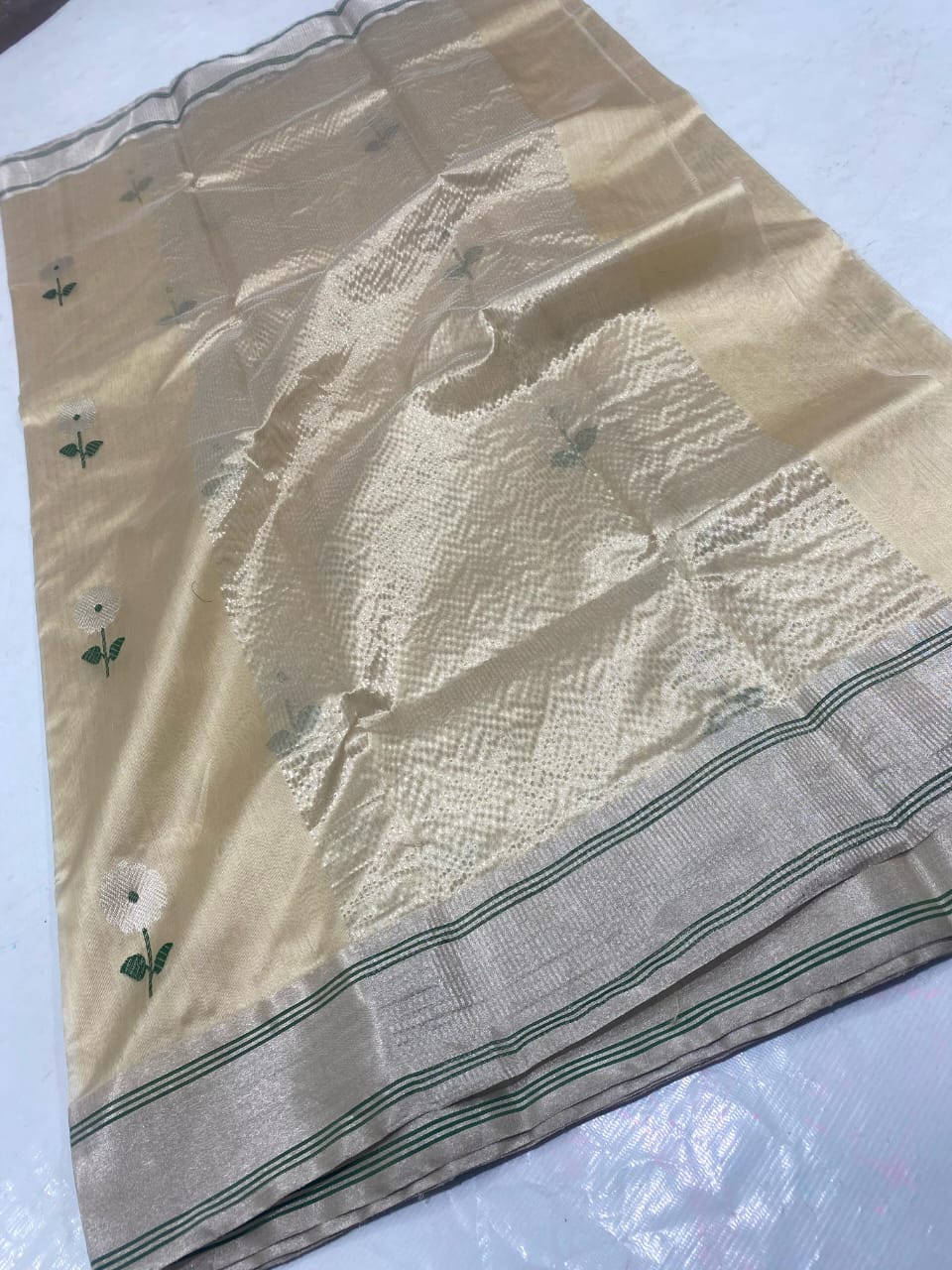 CHANDERI PATTU SILK SAREE