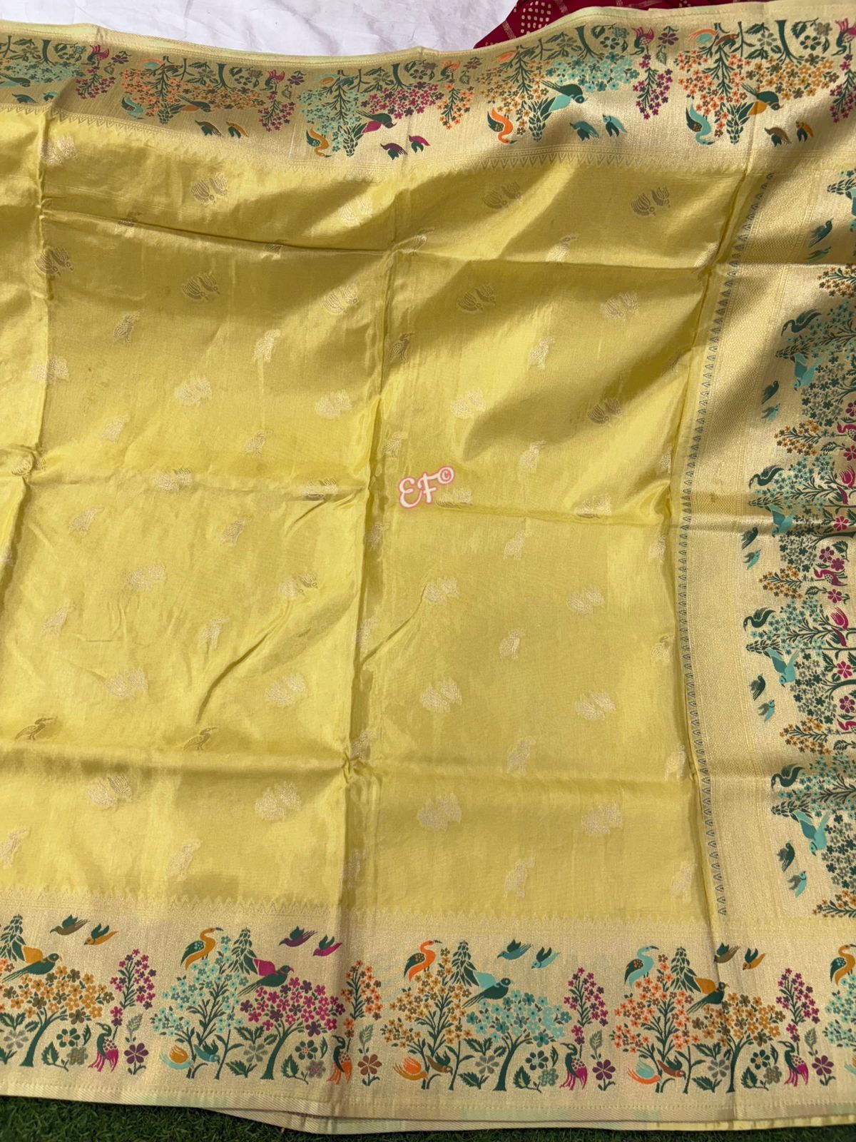 PAITHANI MUNGA CRAPE SILK SAREE