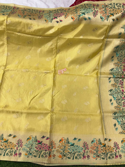 PAITHANI MUNGA CRAPE SILK SAREE