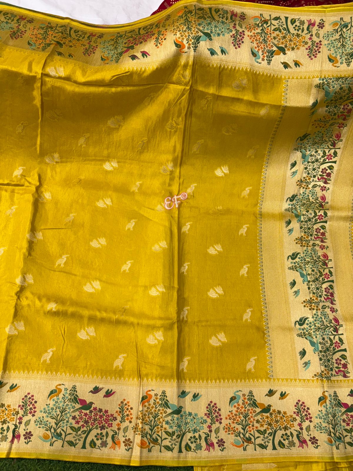 PAITHANI MUNGA CRAPE SILK SAREE