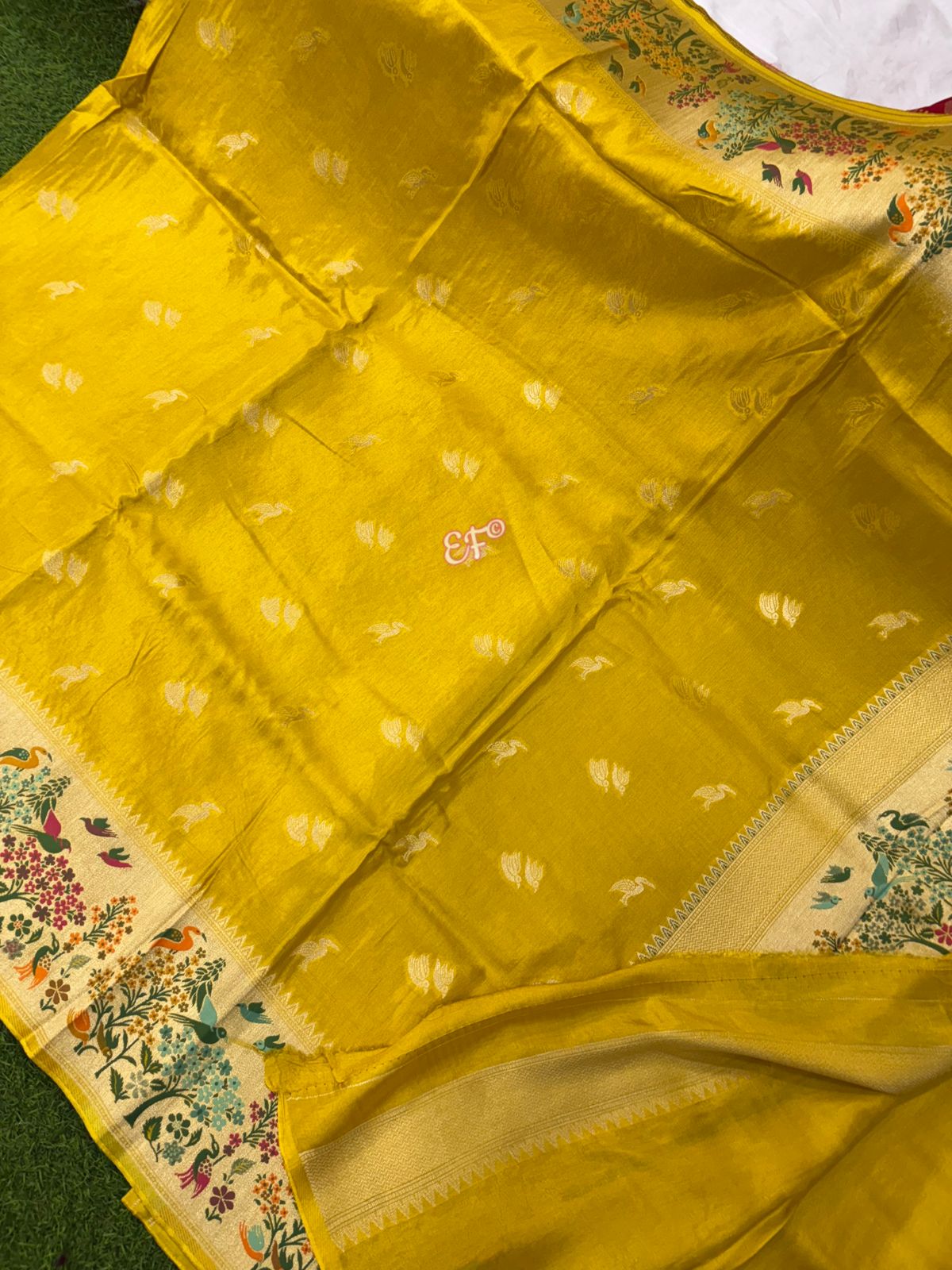 PAITHANI MUNGA CRAPE SILK SAREE