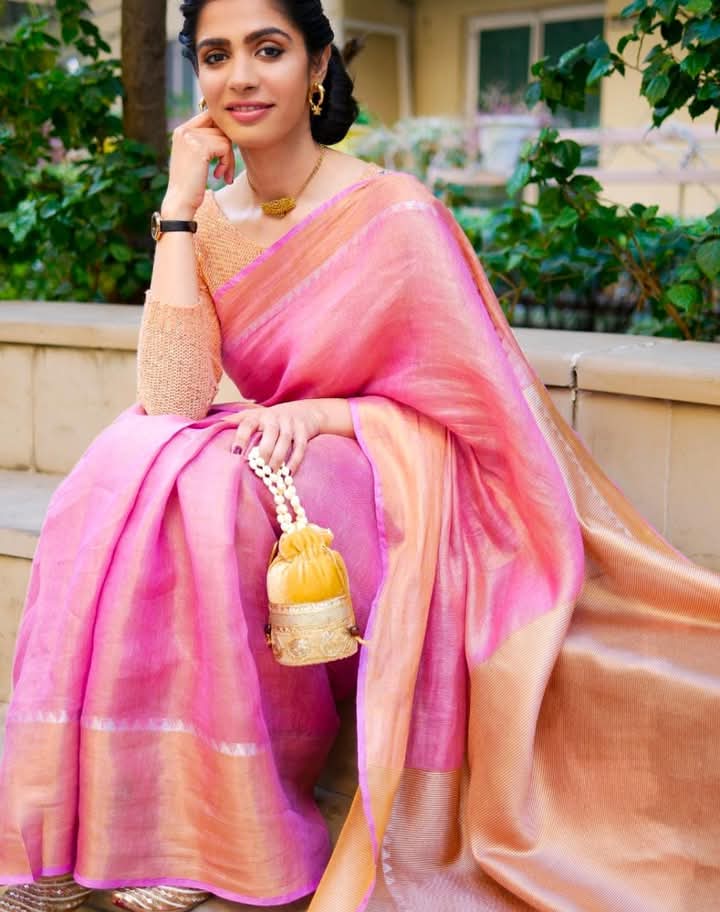 LINEN SAREE