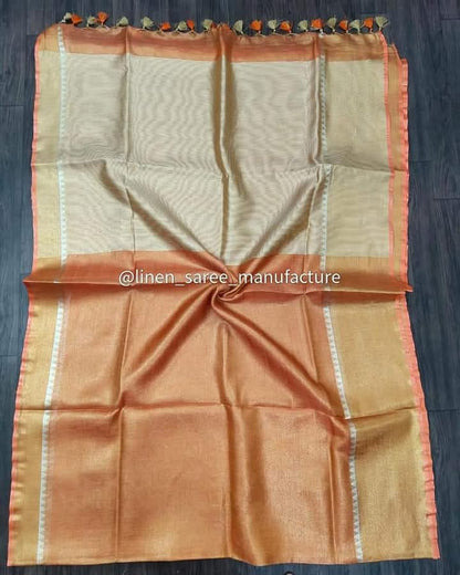 LINEN SAREE
