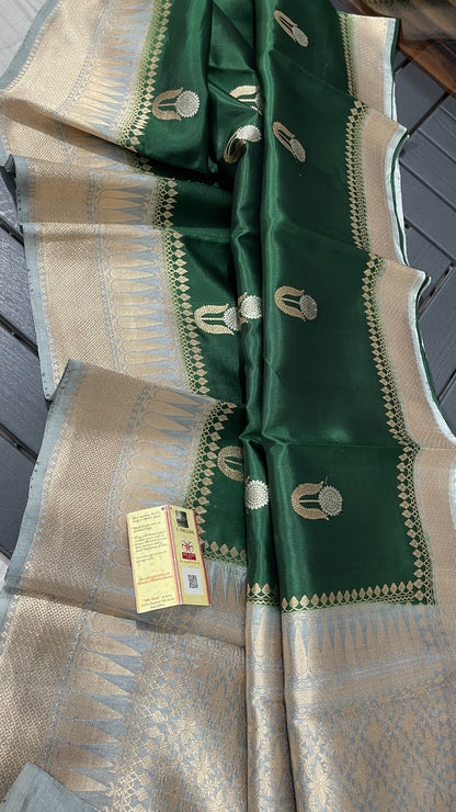 PURE HANDLOOM RAW MANGO SILK SAREES