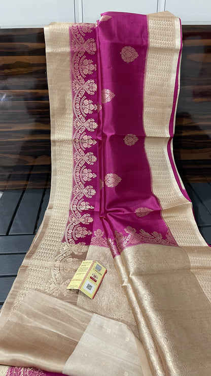 PURE HANDLOOM RAW MANGO SILK SAREES