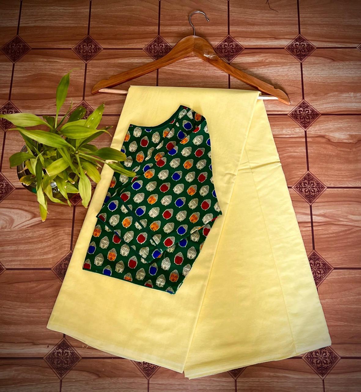 TRADITIONAL SOFT COTTON MULMUL SAREES