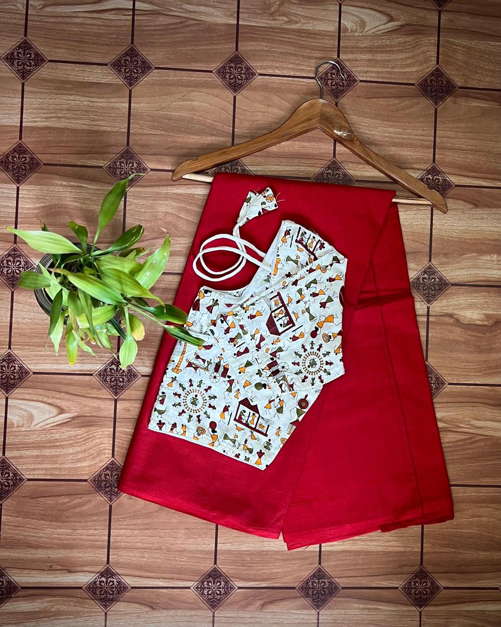 TRADITIONAL SOFT COTTON MULMUL SAREES