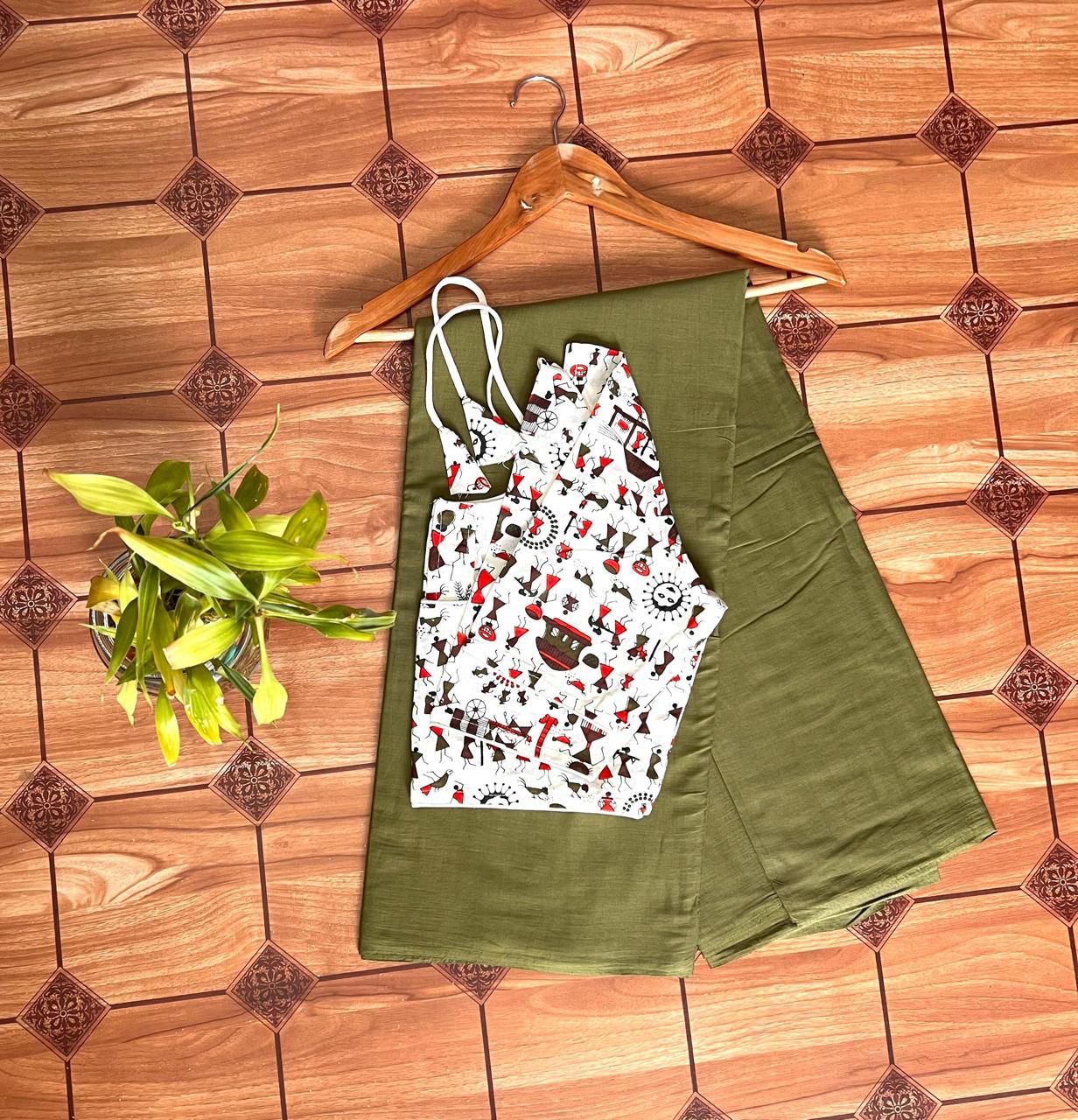 TRADITIONAL SOFT COTTON MULMUL SAREES