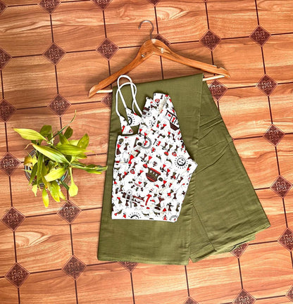 TRADITIONAL SOFT COTTON MULMUL SAREES
