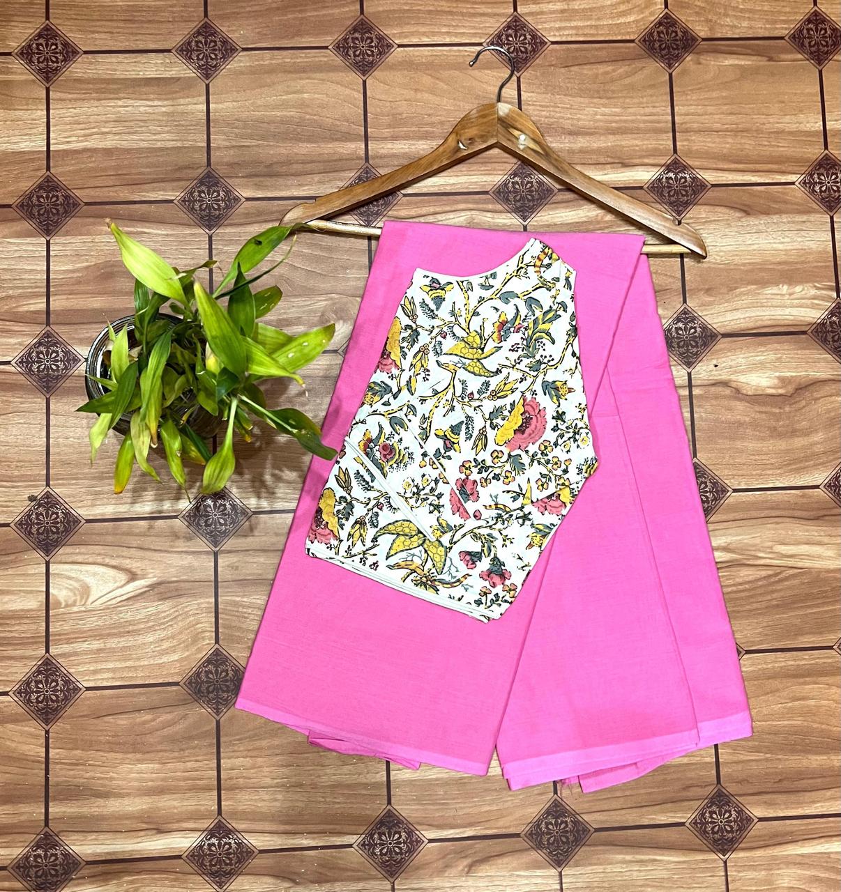 TRADITIONAL SOFT COTTON MULMUL SAREES