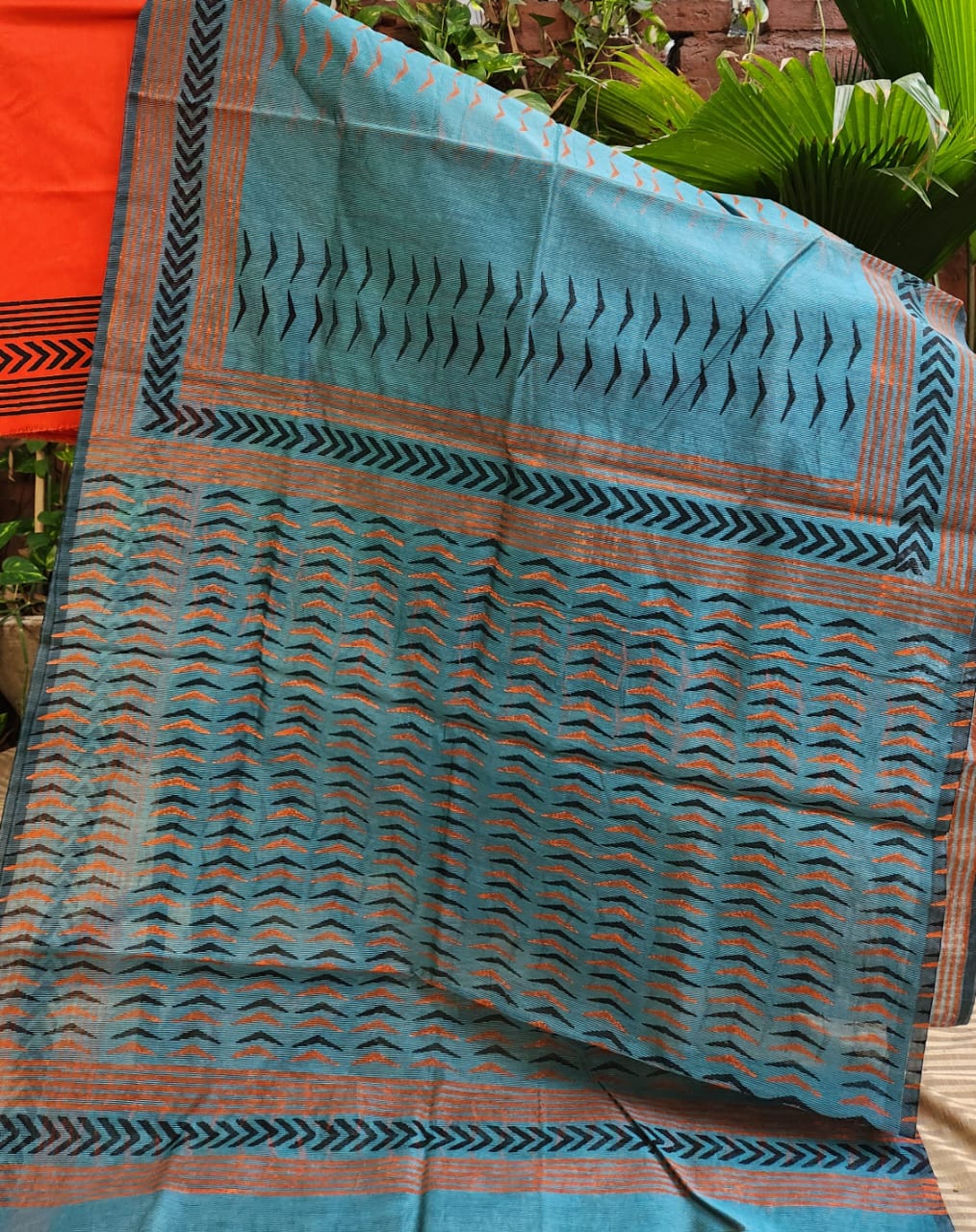 Handblock Printed Supernet kota sarees