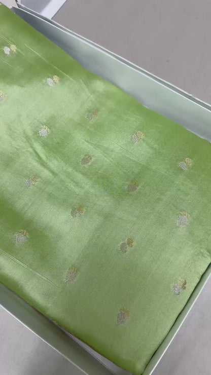 BANARASI PURE CHINYA SILK SAREE