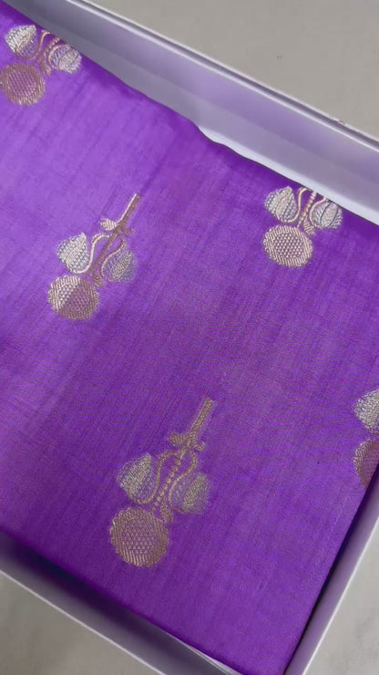 BANARASI PURE CHINYA SILK SAREE