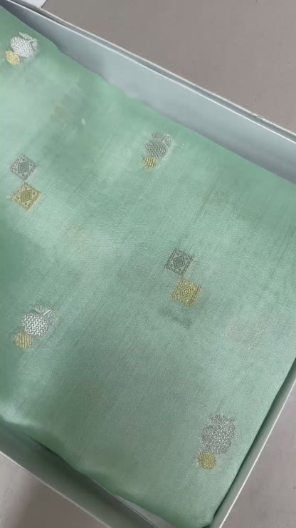 BANARASI PURE CHINYA SILK SAREE