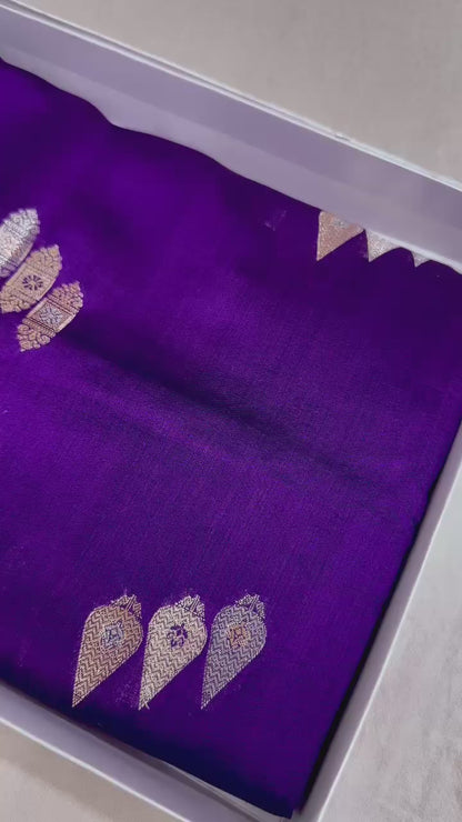 BANARASI PURE CHINYA SILK SAREE