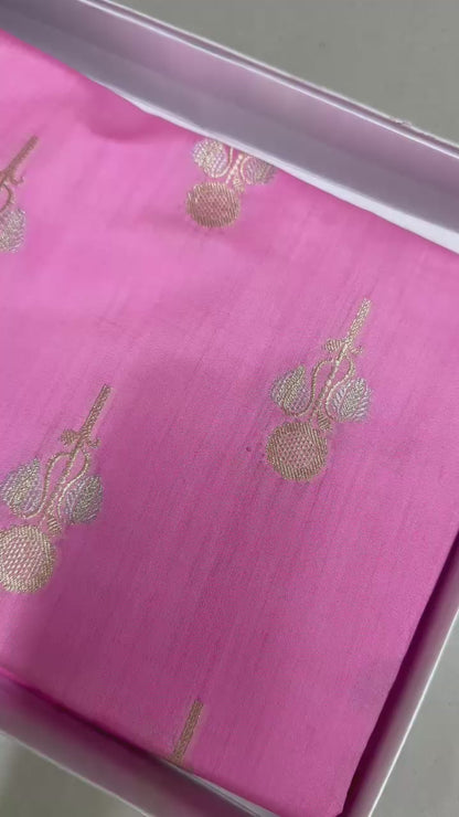 BANARASI PURE CHINYA SILK SAREE