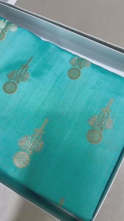 BANARASI PURE CHINYA SILK SAREE